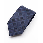 Blue Checked Tie